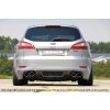 Rieger spoiler pod zadní nárazník SG-Design pro Ford Mondeo BA7 combi před faceliftem r.v. 03/07-09/10, plast ABS s povrchovou úpravou Carbon-Look, pro vozy s dvojitou koncovkou na obou stranách