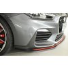 Rieger lipa pod přední nárazník pro Hyundai i30 N-Performance PDE 5-dvéř. (fastback), 5-dvéř. (hatchback), 07/17-, plast ABS bez povrchové úpravy