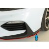 Rieger lipa pod přední nárazník na levé straně pro Hyundai i30 N-Performance PDE 5-dvéř. (fastback), 5-dvéř. (hatchback), 07/17-, plast ABS bez povrchové úpravy