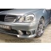 Rieger kompletní přední nárazník pro Mercedes třída C W203 sedan, t-model, plast ABS bez povrchové úpravy, pro vozy s ostřikovači světlometů