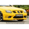Rieger přední nárazník pro Mercedes SLK R170, plast ABS bez povrchové úpravy