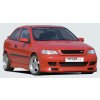 Rieger kompletní přední nárazník pro Opel Astra G 3-dvéř., 5-dvéř., cabrio, caravan, fastback, hatchback, kupé, notchback, plast ABS bez povrchové úpravy, s žebrováním, pro vozy bez ostřikovačů