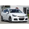 Rieger kompletní přední nárazník pro Opel Astra H vč. GTC, Twin-Top 3-dvéř., 5-dvéř., caravan, hatchback, kabriolet, plast ABS bez povrchové úpravy, s malým výřezem pro ostřikovače předních světlometů