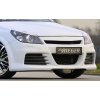 Rieger kompletní přední nárazník pro Opel Astra H vč. GTC, Twin-Top 3-dvéř., 5-dvéř., caravan, hatchback, kabriolet, plast ABS bez povrchové úpravy, s malým výřezem pro ostřikovače předních světlometů
