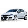 Rieger kompletní přední nárazník pro Opel Astra H vč. GTC, Twin-Top 3-dvéř., 5-dvéř., caravan, hatchback, kabriolet, plast ABS bez povrchové úpravy, s velkým výřezem pro ostřikovače předních světlometů