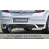Rieger spoiler pod zadní nárazník pro Opel Astra H 5-dvéř., hatchback, notchback r.v. 03/04-, plast ABS bez povrchové úpravy, pro dvojitou koncovku vlevo