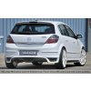 Rieger spoiler pod zadní nárazník pro Opel Astra H 5-dvéř., hatchback, notchback r.v. 03/04-, plast ABS bez povrchové úpravy, pro dvojitou koncovku vlevo