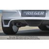 Rieger spoiler pod zadní nárazník pro Opel Astra H 5-dvéř., hatchback, notchback r.v. 03/04-, plast ABS bez povrchové úpravy, pro dvojitou koncovku vlevo