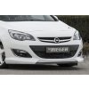 Rieger spoiler pod přední nárazník pro Opel Astra J 5-dvéř., hatchback, sedan, sedan/notchback, sports tourer po faceliftu, r.v. 10/12-, plast ABS bez povrchové úpravy