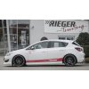 Rieger spoiler pod přední nárazník pro Opel Astra J 5-dvéř., hatchback, sedan, sedan/notchback, sports tourer po faceliftu, r.v. 10/12-, plast ABS bez povrchové úpravy