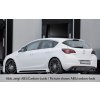 Rieger vložka zadního nárazníku (GBL-51316) pro Opel Astra J 5-dvéř., hatchback před faceliftem, plast ABS lakovaný do černé lesklé barvy