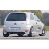 Rieger spoiler pod zadní nárazník pro Opel Corsa C 3-dvéř., 5-dvéř. po faceliftu r.v. 06/03-, plast ABS bez povrchové úpravy, pro dvojitou koncovku vlevo