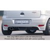 Rieger spoiler pod zadní nárazník pro Opel Corsa C 3-dvéř., 5-dvéř. po faceliftu r.v. 06/03-, plast ABS bez povrchové úpravy, pro dvojitou koncovku vlevo