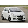 Rieger spoiler pod přední nárazník pro Opel Corsa D 3-dvéř., 5-dvéř. před faceliftem, r.v. 07/06-12/10, plast ABS bez povrchové úpravy, bez žebrování