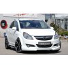 Rieger spoiler pod přední nárazník pro Opel Corsa D 3-dvéř., 5-dvéř. před faceliftem, r.v. 07/06-12/10, plast ABS bez povrchové úpravy, bez žebrování