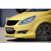 Rieger spoiler pod přední nárazník pro Opel Corsa D 3-dvéř., 5-dvéř. před faceliftem, r.v. 07/06-12/10, plast ABS bez povrchové úpravy, bez žebrování
