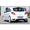 Rieger spoiler pod zadní nárazník pro Opel Corsa D 3-dvéř., 5-dvéř. vč. faceliftu r.v. 01/11-, 07/06-12/10, plast ABS bez povrchové úpravy, pro koncovky na obou stranách