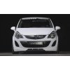 Rieger spoiler pod přední nárazník pro Opel Corsa D 3-dvéř., 5-dvéř. po faceliftu, r.v. 01/11-, plast ABS bez povrchové úpravy, s žebrováním