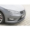 Rieger lipa pod přední nárazník pro Seat Leon Cupra 5F 3-dvéř. (sc), 5-dvéř., 5-dvéř. (ST/Combi) před faceliftem, 03/14-12/16, plast ABS bez povrchové úpravy