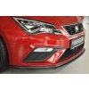 Rieger lipa pod přední nárazník pro Seat Leon Cupra 5F 3-dvéř. (sc), 5-dvéř., 5-dvéř. (ST/Combi) po faceliftu, 01/17-, plast ABS bez povrchové úpravy