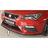 Rieger lipa pod přední nárazník pro Seat Leon Cupra 5F 3-dvéř. (sc), 5-dvéř., 5-dvéř. (ST/Combi) po faceliftu, 01/17-, plast ABS bez povrchové úpravy