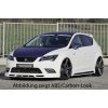 Rieger boční práh mont. strana levá pro Seat Leon Cupra 5F 5-dvéř., r.v. 03/14-, plast ABS bez povrchové úpravy, s prolisem a výřezem