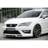 Rieger spoiler pod přední nárazník pro Seat Leon FR 5F 3-dvéř. (sc), 5-dvéř., 5-dvéř. (ST/Combi) před faceliftem, r.v. 01/13-12/16, plast ABS bez povrchové úpravy