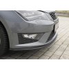 Rieger lipa pod přední nárazník pro Seat Leon FR 5F 3-dvéř. (sc), 5-dvéř., 5-dvéř. (ST/Combi) před faceliftem, 01/13-12/16, plast ABS bez povrchové úpravy