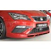 Rieger spoiler pod přední nárazník pro Seat Leon FR 5F 3-dvéř. (sc), 5-dvéř., 5-dvéř. (ST/Combi) po faceliftu, r.v. 01/17-, plast ABS bez povrchové úpravy