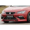 Rieger spoiler pod přední nárazník pro Seat Leon FR 5F 3-dvéř. (sc), 5-dvéř., 5-dvéř. (ST/Combi) po faceliftu, r.v. 01/17-, plast ABS bez povrchové úpravy