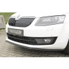 Rieger lipa pod přední nárazník pro Škoda Octavia 5E combi, sedan před faceliftem, 02/13-01/17, plast ABS bez povrchové úpravy