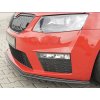 Rieger lipa pod přední nárazník pro Škoda Octavia RS 5E combi, sedan před faceliftem, 06/13-01/17, plast ABS bez povrchové úpravy
