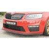 Rieger lipa pod přední nárazník pro Škoda Octavia RS 5E combi, sedan před faceliftem, 06/13-01/17, plast ABS bez povrchové úpravy