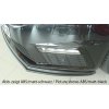 Rieger lipa pod přední nárazník pro Škoda Octavia RS 5E combi, sedan po faceliftu, 02/17-, plast ABS lakovaný do černé lesklé barvy