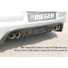 Rieger spoiler pod zadní nárazník pro Volkswagen Eos 1F kabriolet před faceliftem r.v. 04/06/-11/10, plast ABS bez povrchové úpravy, pro vozy s dvojitými koncovkami na obou stranách