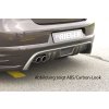 Rieger spoiler pod zadní nárazník pro Volkswagen Eos 1F kabriolet před faceliftem r.v. 04/06/-11/10, plast ABS bez povrchové úpravy, pro dvojitou koncovku vlevo
