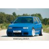 Rieger přední nárazník pro Volkswagen Golf 3 3-dvéř., 5-dvéř., combi, kabriolet, plast ABS bez povrchové úpravy, s žebrováním, s výřezy pro blinkry a mlhová světla