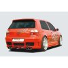Rieger zadní nárazník pro Volkswagen Golf 4 1J, plast ABS bez povrchové úpravy