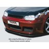 Rieger lipa pod přední nárazník Rieger pro Volkswagen Golf 4 1J 3-dvéř., 5-dvéř., combi, 10/97-03, plast ABS bez povrchové úpravy, "bended version", pod přední nárazník Rieger obj. kód Y 00059015/16/37/38