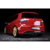 Rieger spoiler pod zadní nárazník pro Volkswagen Golf 5 1K 3-dvéř., 5-dvéř., GTI, plast ABS bez povrchové úpravy, pro dvojitou koncovku uprostřed