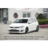 Rieger spoiler pod přední nárazník pro Volkswagen Golf 7 3-dvéř., 5-dvéř. před faceliftem, r.v. 10/12-12/16, plast ABS bez povrchové úpravy, s žebrováním