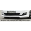 Rieger spoiler pod přední nárazník pro Volkswagen Golf 7 3-dvéř., 5-dvéř. před faceliftem, r.v. 10/12-12/16, plast ABS bez povrchové úpravy, s žebrováním