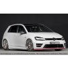 Rieger lipa pod přední nárazník pouze pro R / R-Line pro Volkswagen Golf 7 vč. R 3-dvéř., 5-dvéř. před faceliftem, 10/12-12/16, 12/13-12/16, plast ABS lakovaný do černé lesklé barvy