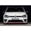 Rieger lipa pod přední nárazník pouze pro R / R-Line pro Volkswagen Golf 7 vč. R 3-dvéř., 5-dvéř. před faceliftem, 10/12-12/16, 12/13-12/16, plast ABS lakovaný do černé lesklé barvy