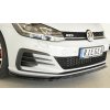 Rieger lipa pod přední nárazník pouze pro GTI / GTD / GTE pro Volkswagen Golf 7 GTD, GTE, GTI 3-dvéř., 5-dvéř. po faceliftu, 02/17-, plast ABS lakovaný do černé lesklé barvy