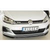 Rieger lipa pod přední nárazník pouze pro GTI / GTD / GTE pro Volkswagen Golf 7 GTD, GTE, GTI 3-dvéř., 5-dvéř. po faceliftu, 02/17-, plast ABS lakovaný do černé lesklé barvy