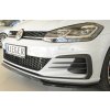 Rieger lipa pod přední nárazník pouze pro GTI / GTD / GTE pro Volkswagen Golf 7 GTD, GTE, GTI 3-dvéř., 5-dvéř. po faceliftu, 02/17-, plast ABS lakovaný do černé lesklé barvy