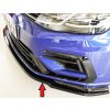 Rieger lipa pod přední nárazník pouze pro R / R-Line pro Volkswagen Golf 7 R, R-Line 3-dvéř., 5-dvéř. po faceliftu, 02/17-, plast ABS lakovaný do černé lesklé barvy
