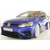 Rieger lipa pod přední nárazník pouze pro R / R-Line pro Volkswagen Golf 7 R, R-Line 3-dvéř., 5-dvéř. po faceliftu, 02/17-, plast ABS lakovaný do černé lesklé barvy