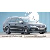 Rieger boční práh mont. strana pravá pro Volkswagen Passat 3C combi, sedan vč. faceliftu, r.v. 03/05-07/10, 08/10-, plast ABS bez povrchové úpravy, s prolisem a výřezem